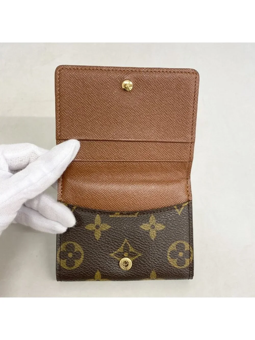Louis Vuitton Coin Case Monogram Ludlow Brown